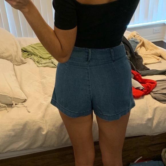 Aritzia Denim Shorts - Picture 6 of 6